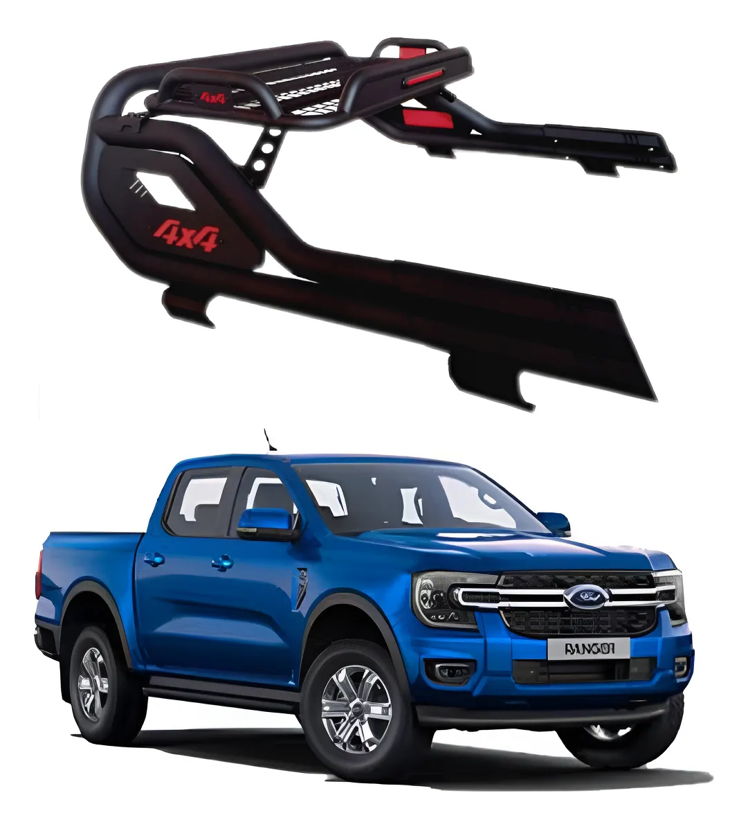 Roll Bar Pasamanos Canastilla Para Ford Ranger 2023 - 2025 - Image 1