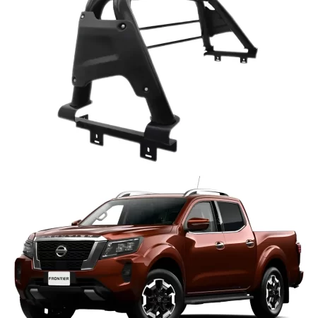 Roll Bar Ca1 Black Para Nissan Np300 Frontier 2016 - 2025