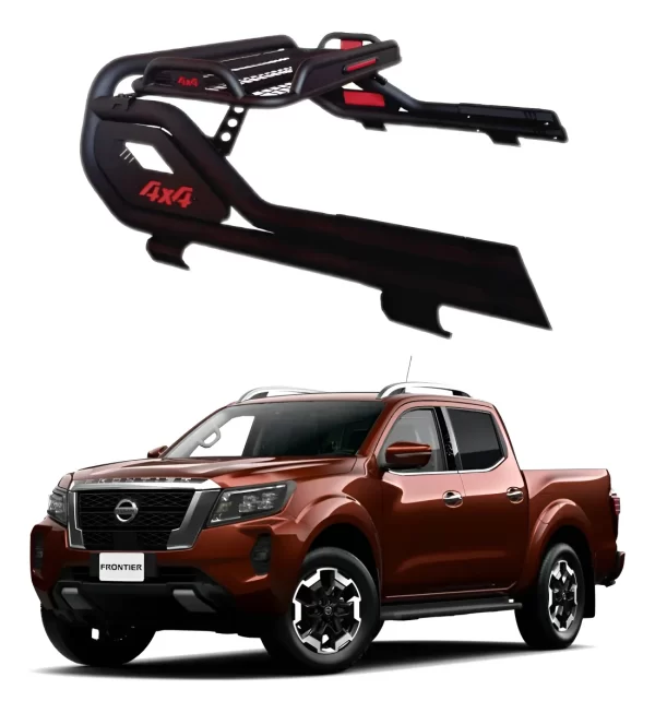 Roll Bar Pasamanos Canastilla Para Nissan Np300 2016 - 2025