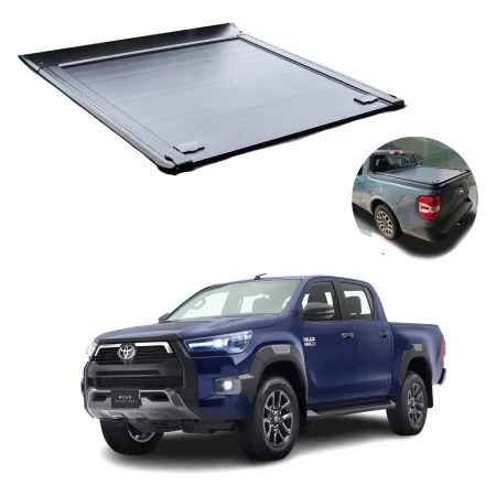 Tapa Cubre Batea Retractil Manual Toyota Hilux 2016 - 2025