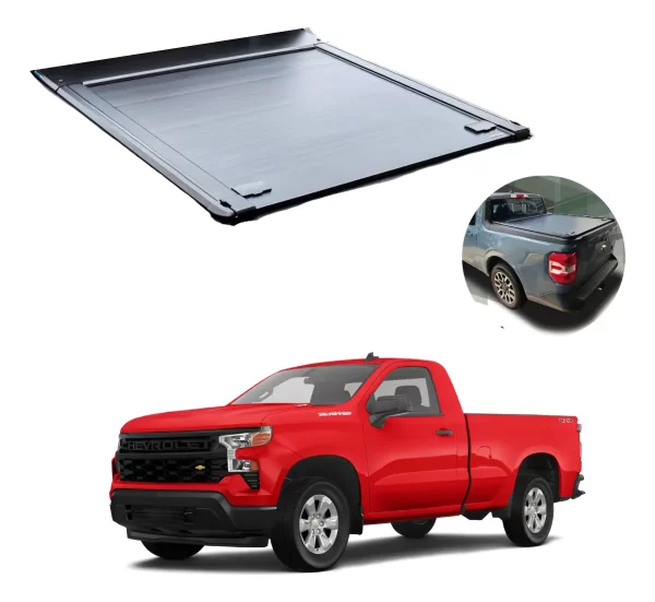 Tapa Cubrebatea Retractil Manual Silverado 6.5ft 2016 - 2025