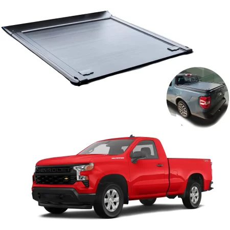 Tapa Cubrebatea Retractil Manual Silverado 6.5ft 2016 - 2025