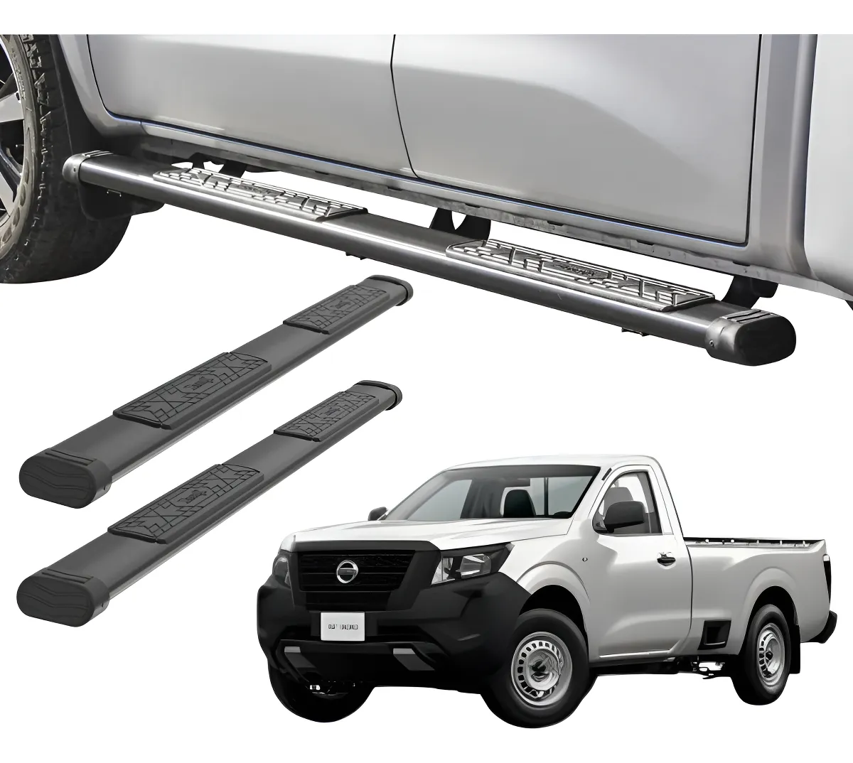 Estribos Bronx Para Frontier/np300 (4cil) 16 / 23 Cabina Sen - Image 1