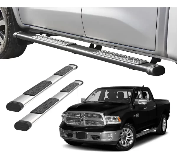 Estribos Bronx Para Dodge Ram 2002 Al 2008 Doble Cabina