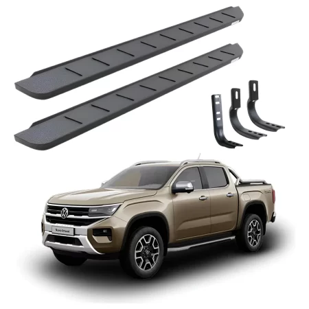 Estribos Rb10 80in Neg. Text. Vw Amarok 2016 - 2024