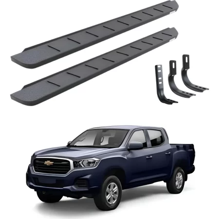Estribos Rb10 80in Ngo. Text. Chevrolet S10 Max 2022 - 2025