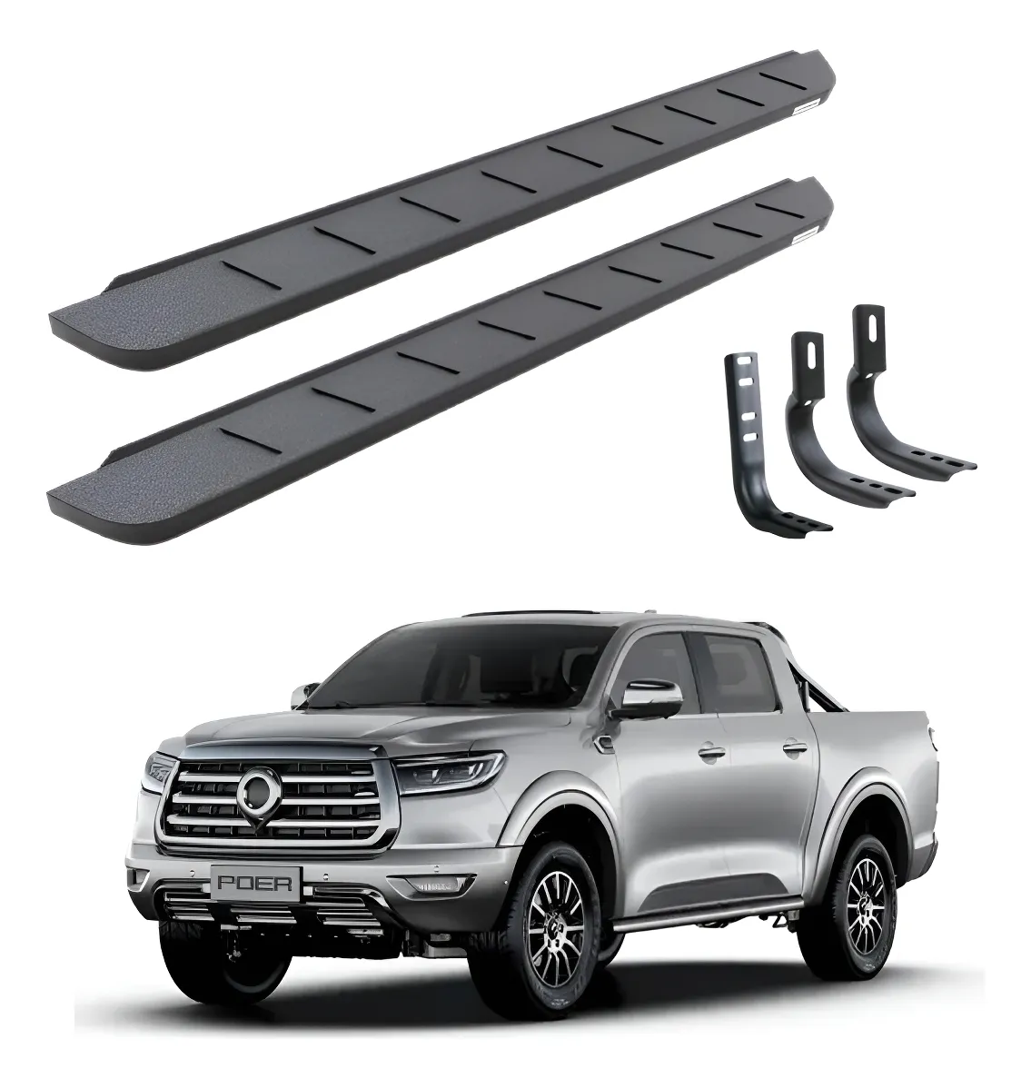 Estribos Rb10 80in Neg. Text. Gwm Poer 2024 - Image 1