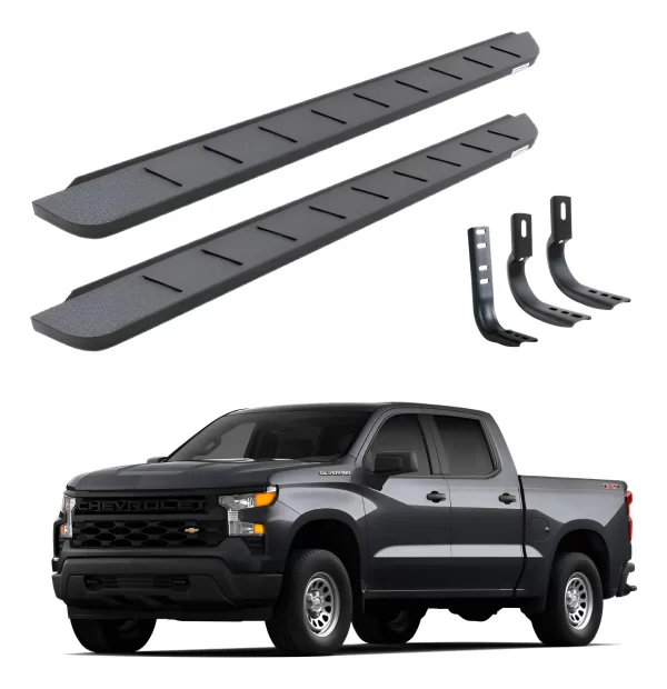 Estribos Rb10 87in Ngo. Text. Chevrolet Silverado 2019-2024