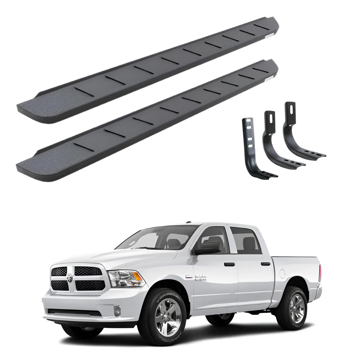 Estribos Rb10 87in Ngo. Text. Ram 1500 2015 - 2018 - Image 1