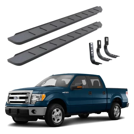 Estribos Rb10 80in Neg. Text. Ford F-150 2004 - 2014