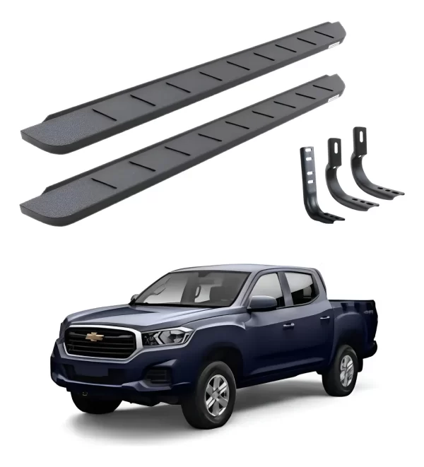 Estribos Rb10 80in Ngo. Text. Chevrolet S10 Max 2022 - 2025