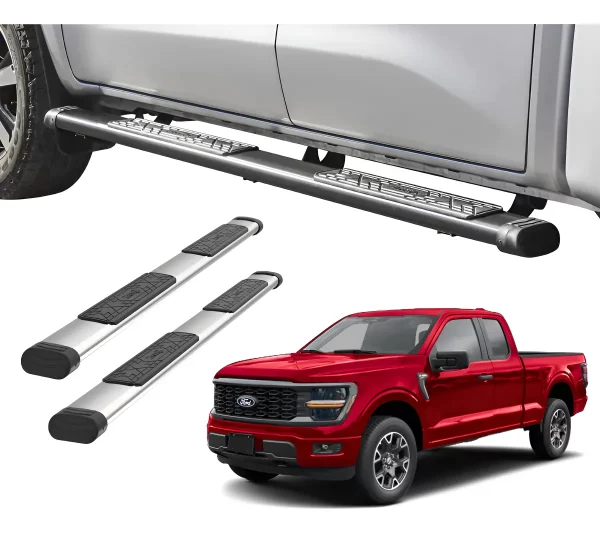 Estribos Bronx Para Ford F-150 2015 - 2024 Doble Cabina