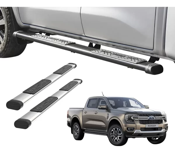 Estribos Bronx Para Ford Ranger 2013-2022 Doble Cabina