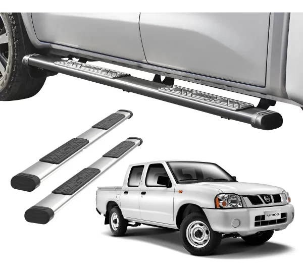 Estribos Bronx Para Nissan D21- D22 1994-2015 Doble Cabina