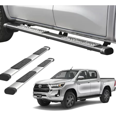 Estribos Bronx Para Toyota Hilux 2012-2015 Doble Cabina