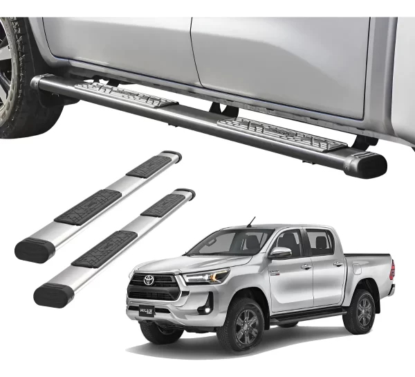 Estribos Bronx Para Toyota Hilux 2012-2015 Doble Cabina