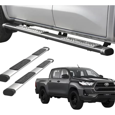 Estribos Bronx Para Toyota Hilux 2016-2025 Doble Cabina