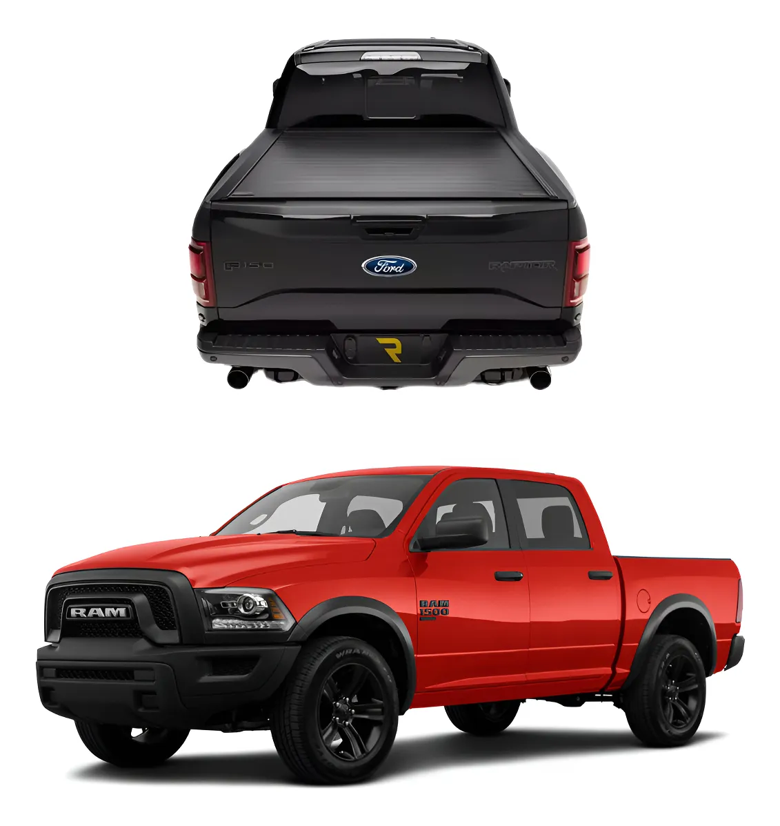 Tapa Cubrebatea Electrica Ram 1500 2019 - 2024 - Image 1