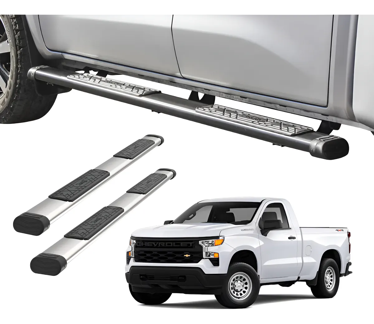 Estribos Bronx Para Chevrolet Colorado 2019-2024 Cabina Sen - Image 1