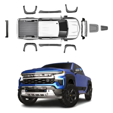 Kit Todoterreno Air Design Chevr Silverado 1500 2022-2025