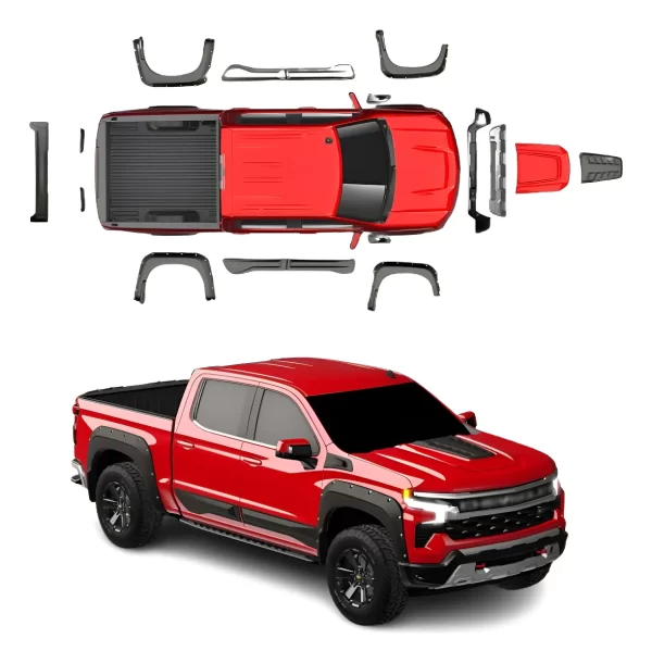 Kit Todoterreno Air Design Chevr Silverado 1500 2022-2025