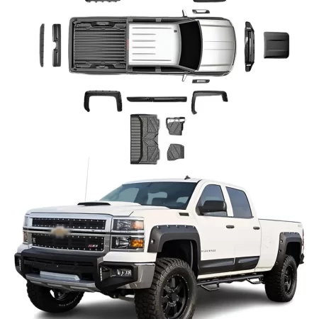 Kit Off Road Chev Silverado 1500 Caja Corta 2014 2015