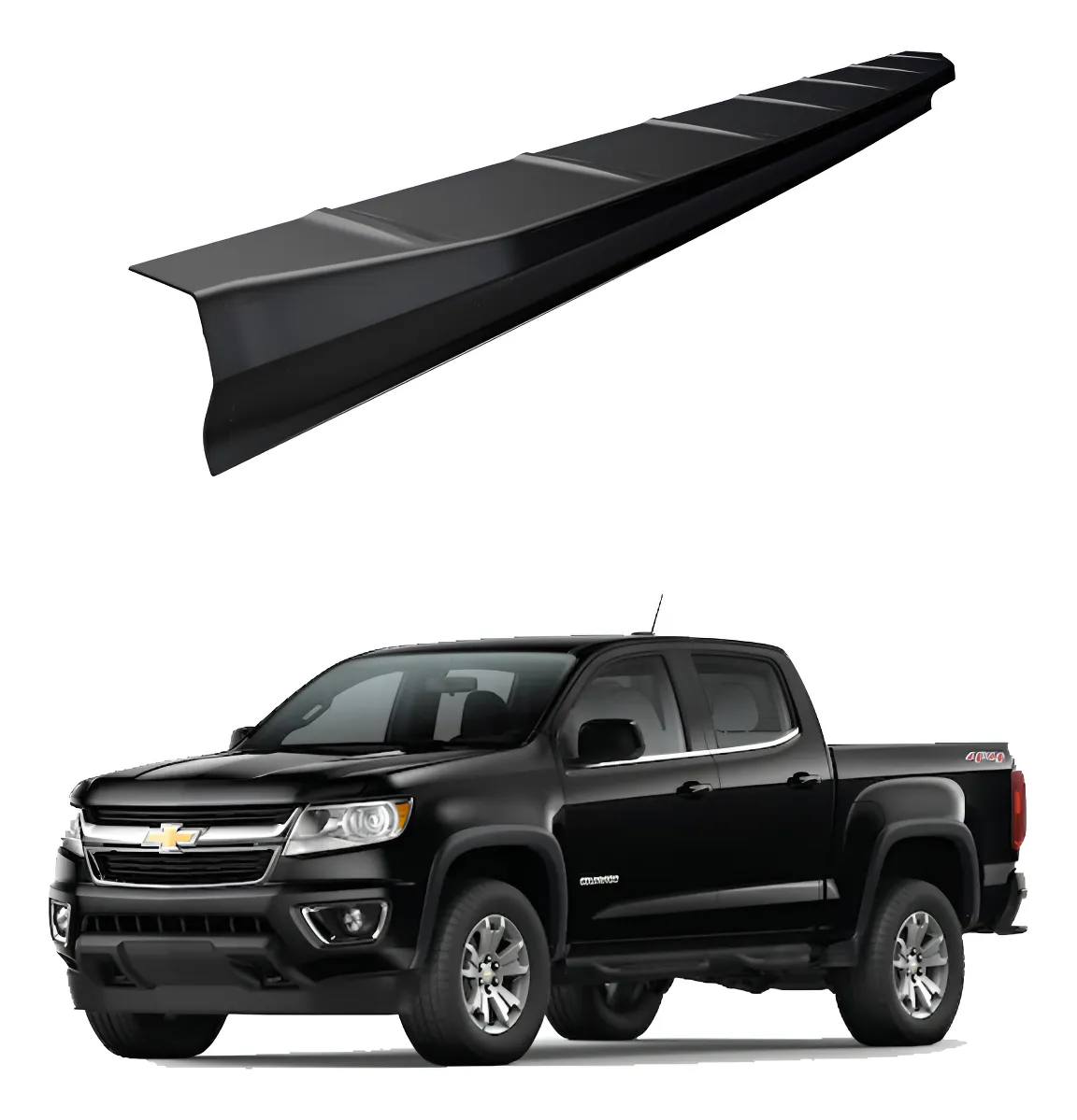 Spoiler Trasero De Tapa Airdesign Chev Colorado 2016 2022 - Image 1