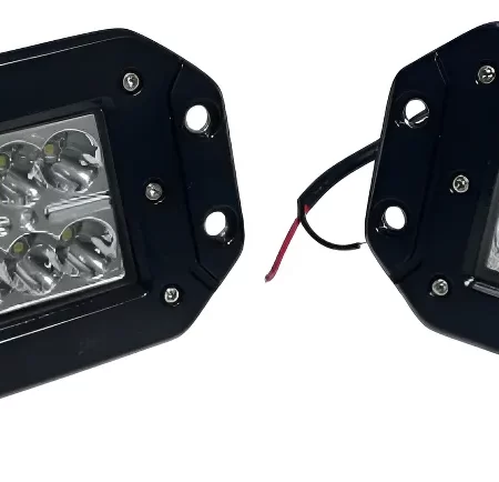 Par De Duallys Luz Led Off Road Faros Antiniebla Bronx
