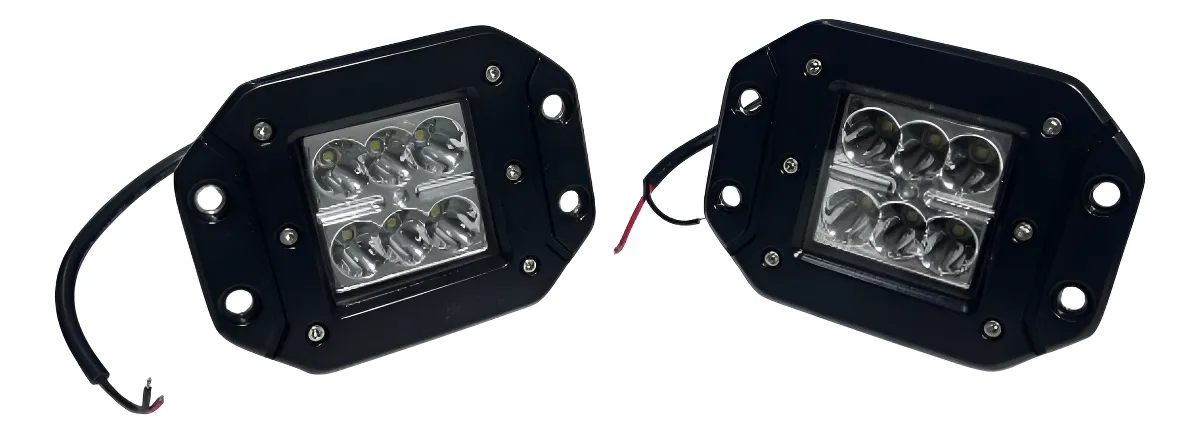 Par De Duallys Luz Led Off Road Faros Antiniebla Bronx - Image 1