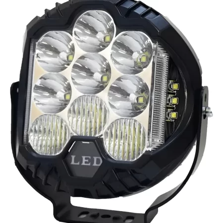 Faro Redondo 7pLG Off Road 21 Leds Blanco C/luz D/dia 12/24v
