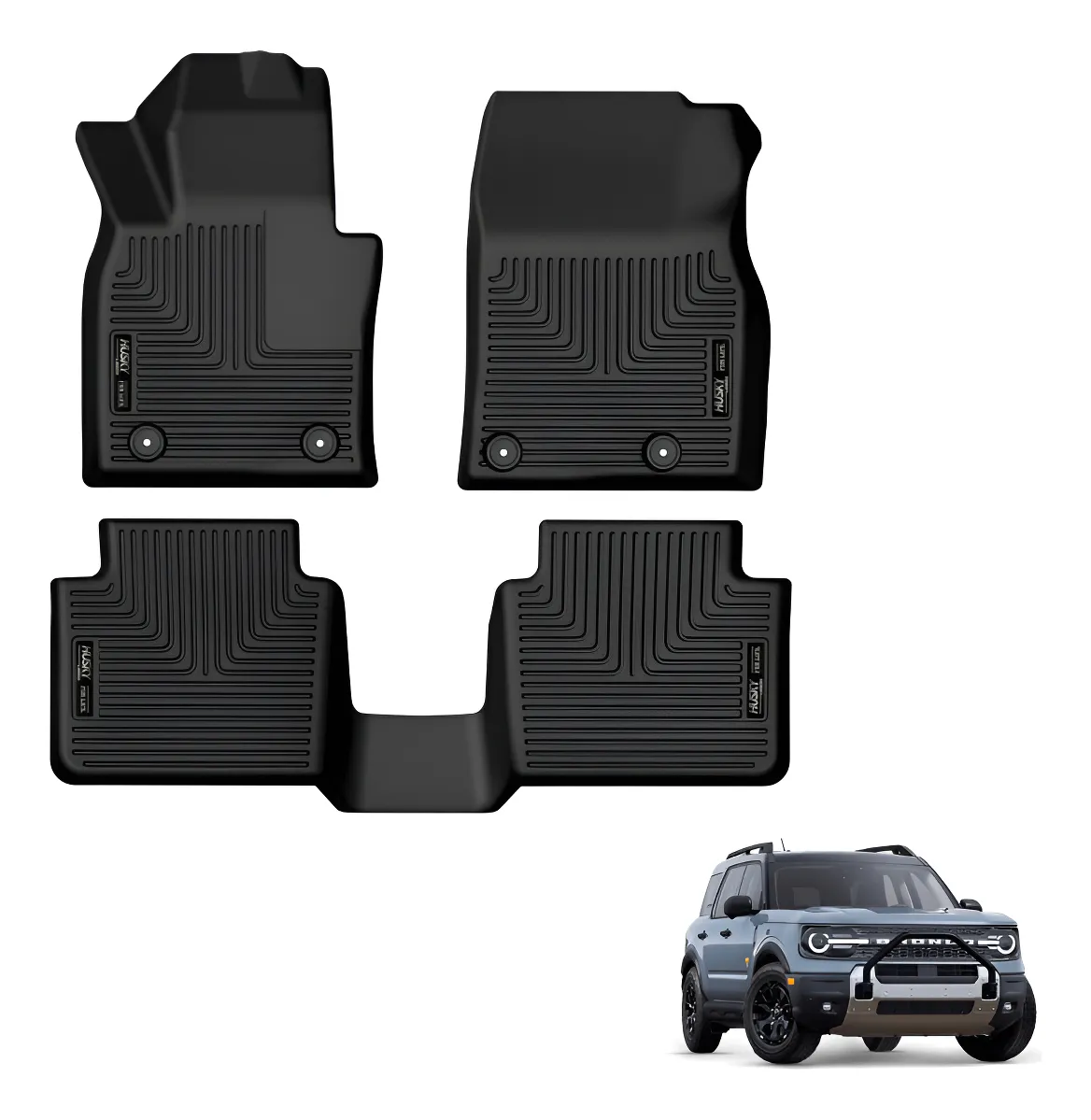 Tapetes Husky Uso Rudo Para Ford Bronco Sport 2021 - 2025 - Image 1
