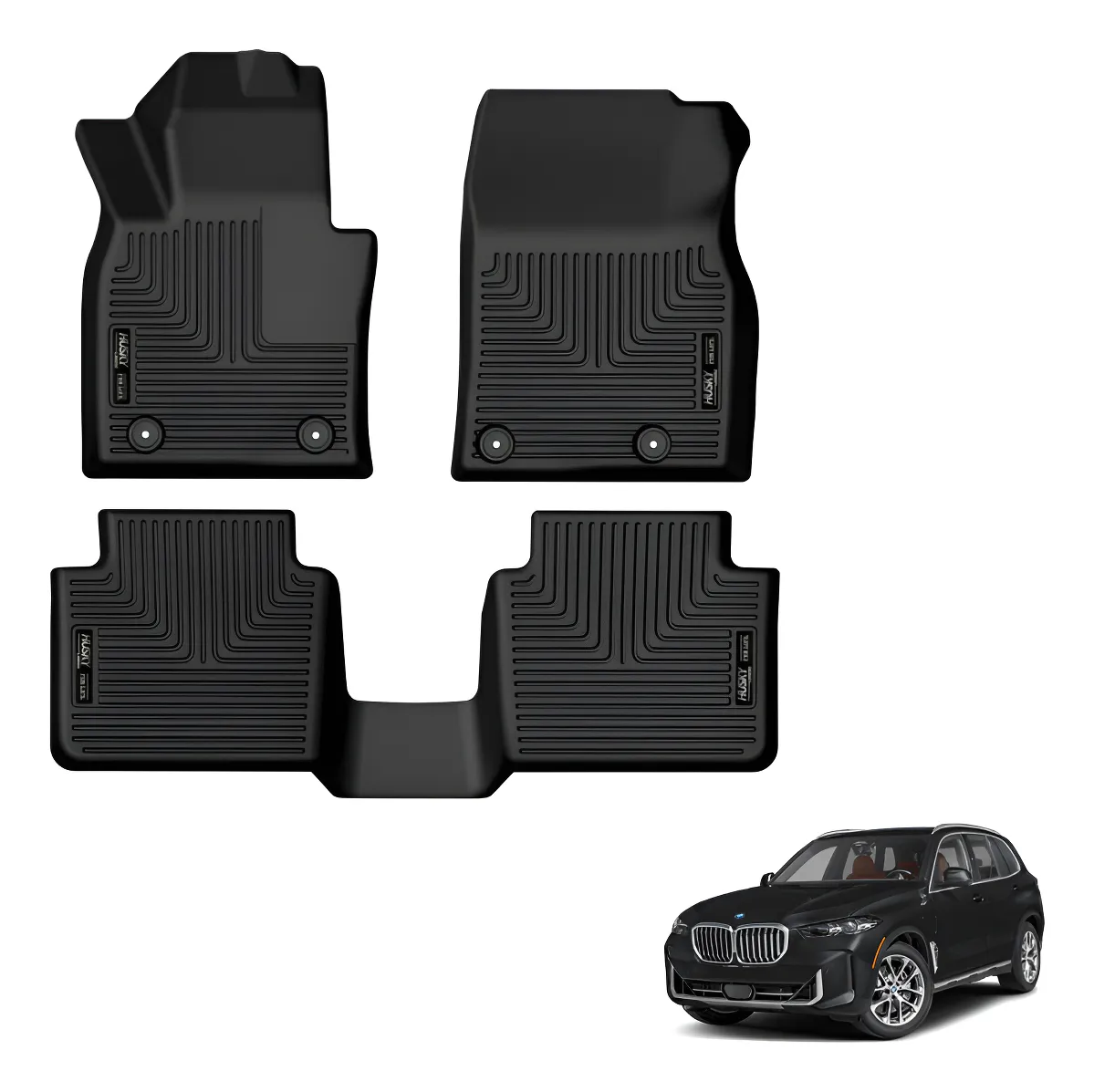 Tapetes Husky Uso Rudo Para Bmw X5 2019 - 2025 - Image 1