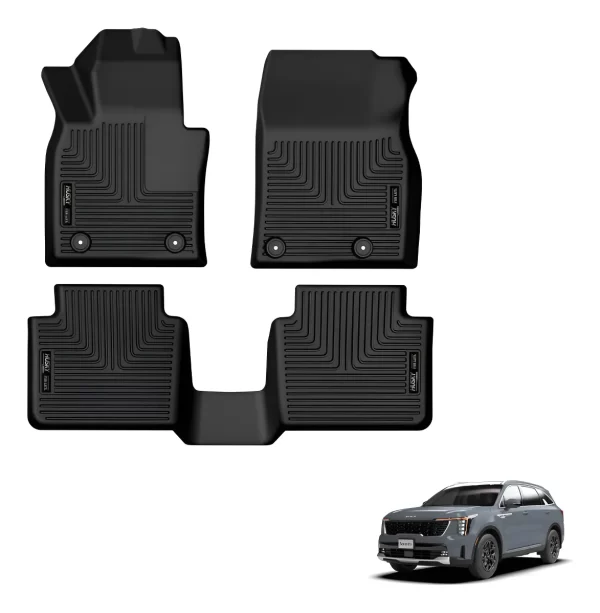 Tapetes Husky Uso Rudo Para Kia Sorento 2021 - 2025