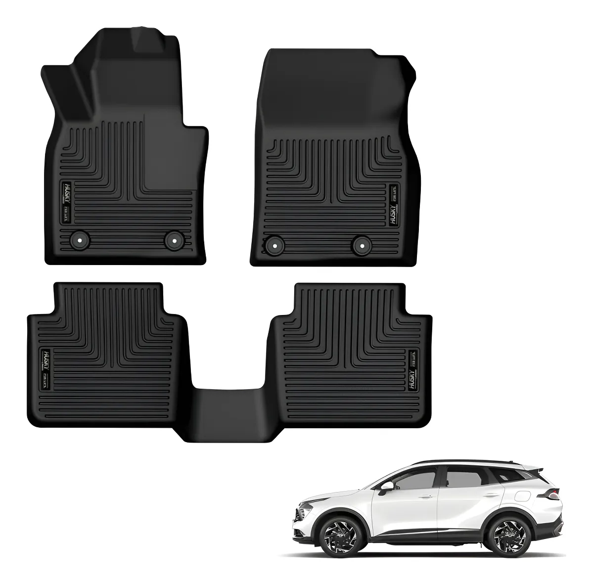 Tapetes Husky Uso Rudo Para Kia Sportage 2023 - 2025 - Image 1