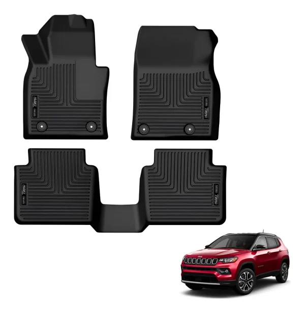 Tapetes Husky Uso Rudo Para Jeep Compass 2018 - 2025
