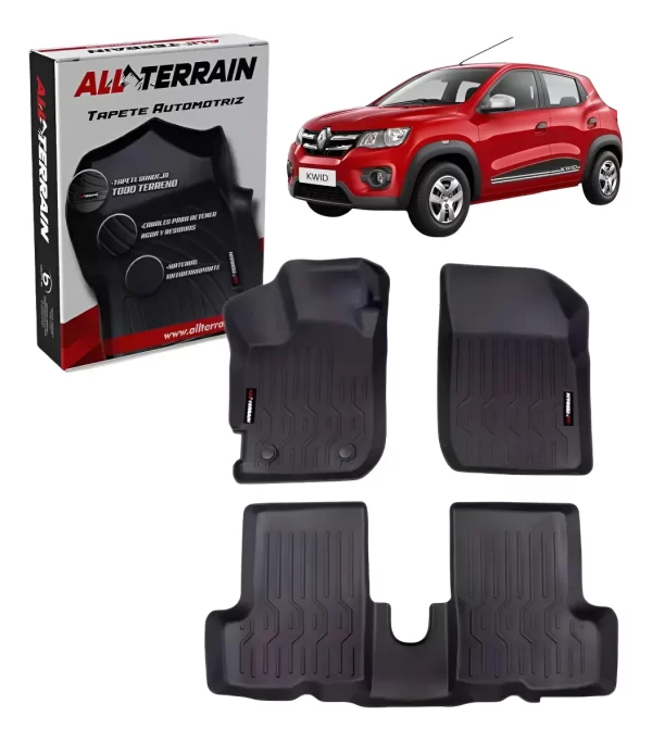 Juego De Tapetes All Terrain Para Renault Kwid 2019 -2024
