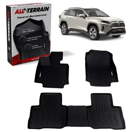 Juego De Tapetes All Terrain Para Rav-4 Hybrid 2019 2024
