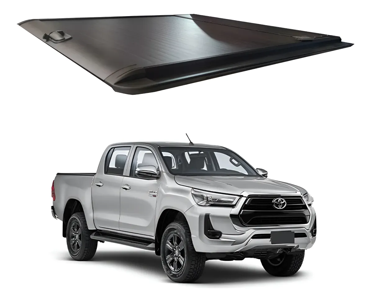 Tapa Cubre Batea Retractil Manual Hilux D Cabina 2015-2025 - Image 1