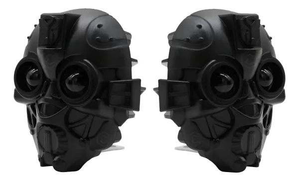 Par De Faros Redondo Bicolor Cara Transformer 12-24 Vv