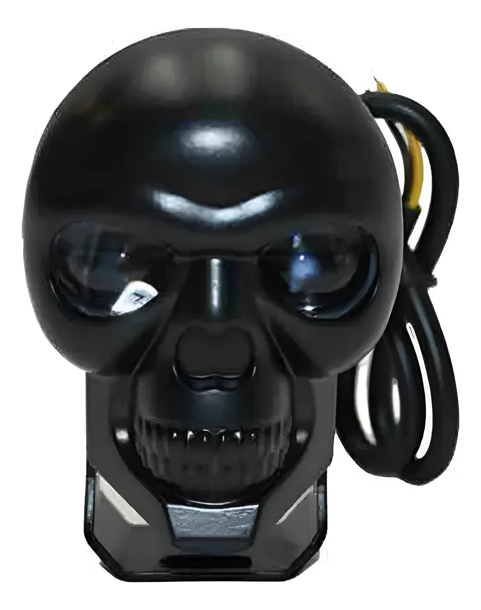 Faro Calavera Mega Hiperled Blanco/amabar - Image 1