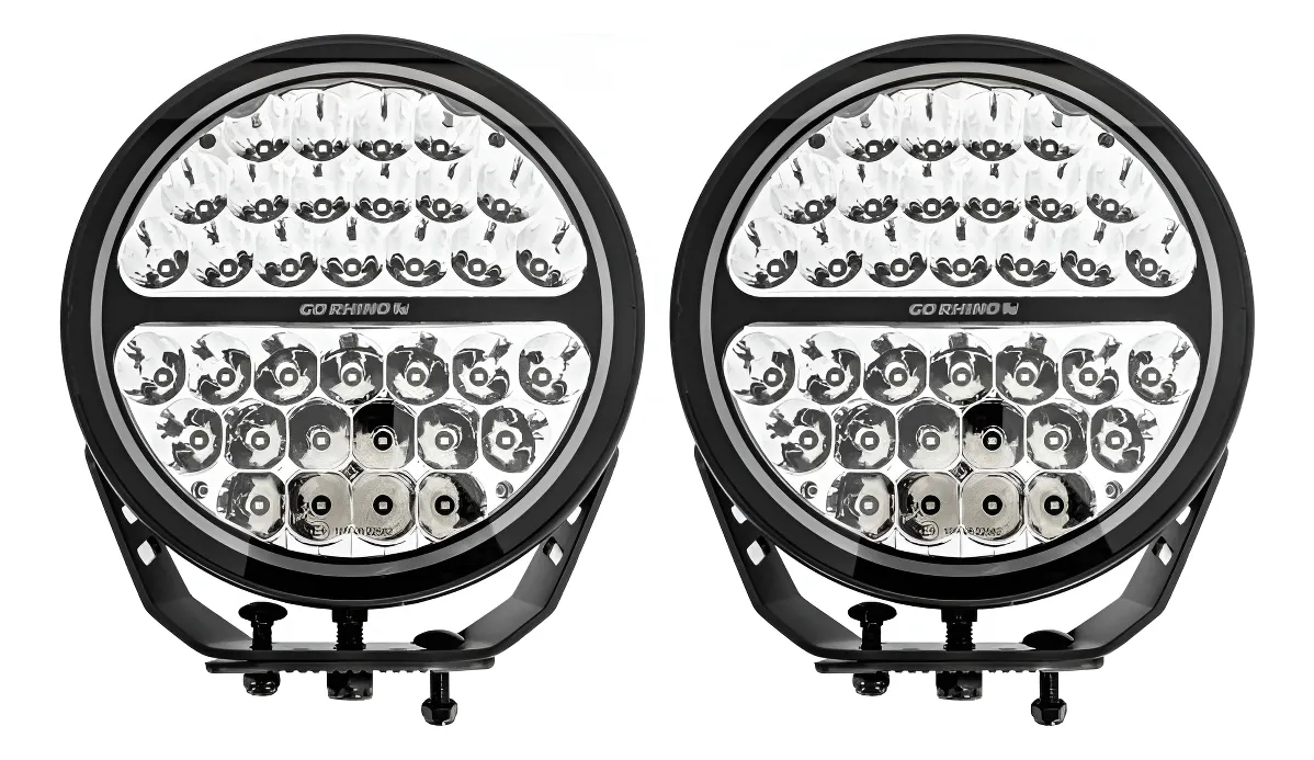 Faros Led Maxround 9  Gr Blackout Series 1 Par Spot - Image 1