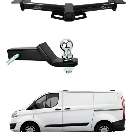 Kit Tiron + Cople Y Bola P/ Ford Transit Custom 2015 - 2018