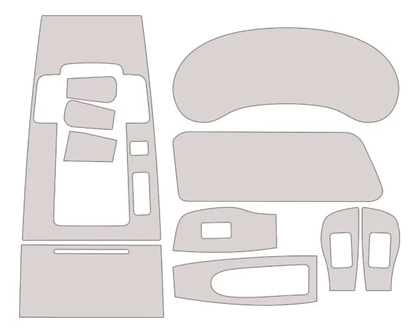 Protección Ppf Para Acabado Piano Compatible Mazda 3 2019-23