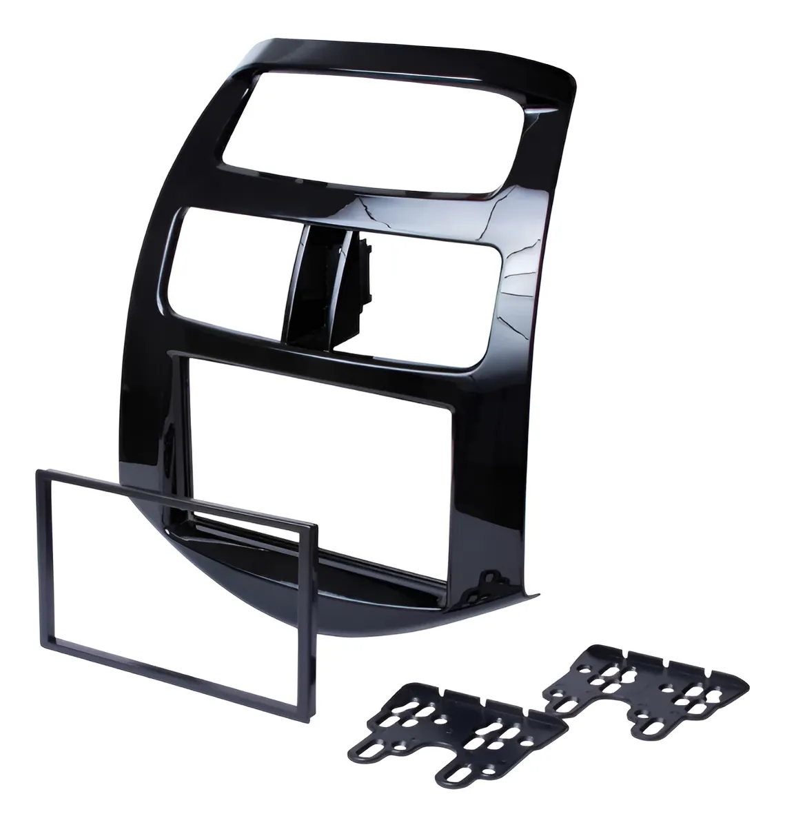 Frente Base Adaptador Chevrolet Spark Doble 2 Din 2010 2015 - Image 1
