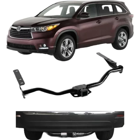 Tirón De Enganche Toyota Highlander 2008-2013 Negro
