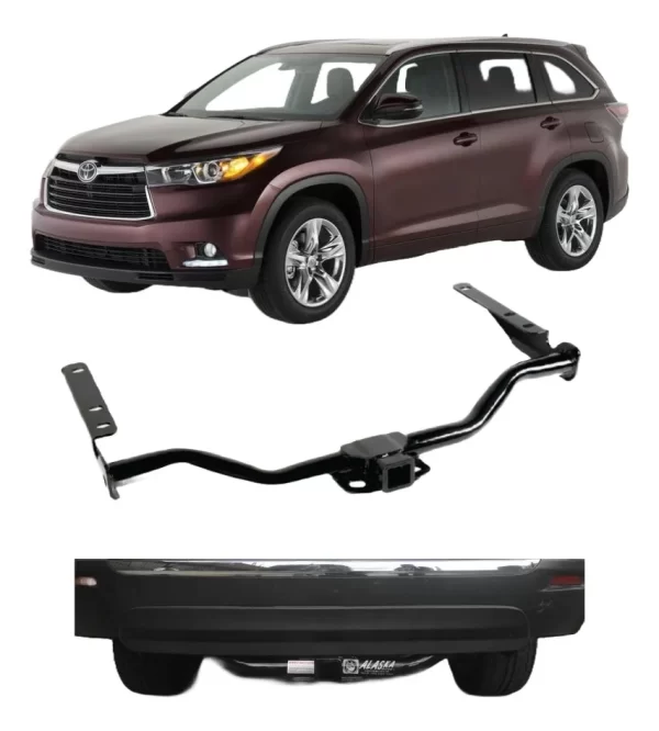 Tirón De Enganche Toyota Highlander 2008-2013 Negro