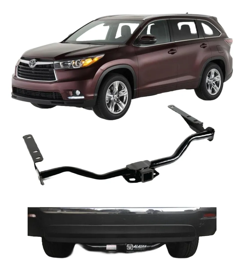 Tirón De Enganche Toyota Highlander 2008-2013 Negro - Image 1