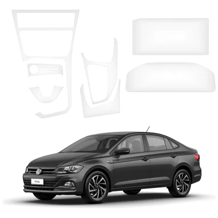 Kit De Protección Ppf  Interior  Para Vw Virtus 2022
