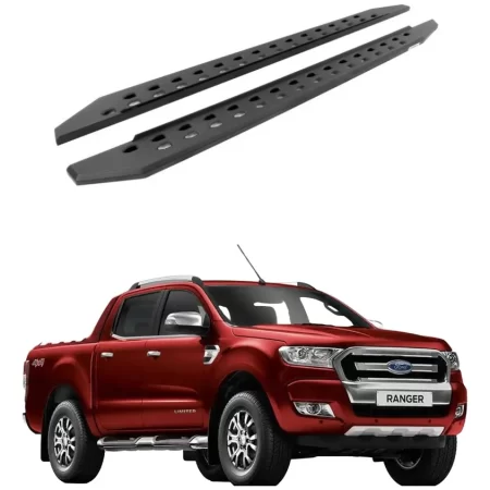 Estribos Rb20 Ford Ranger 2016 - 2022 Dob Cab Go Rhino Slim