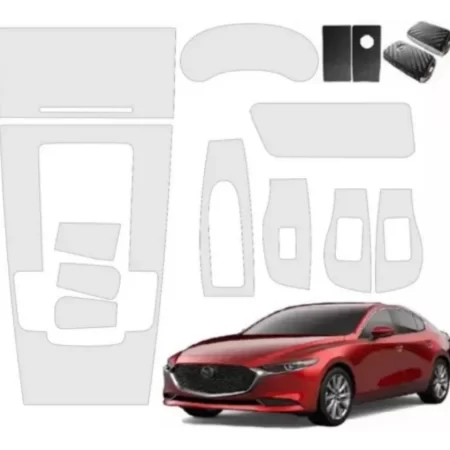 Kit Proteccion Ppf Para Acabado Piano Mazda 3 2019 Al 2023